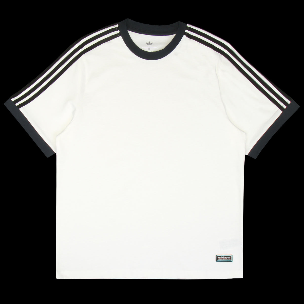 Adidas Skateboarding - Ringer T-Shirt
Style # KS4344
Color : White / Legend Ink