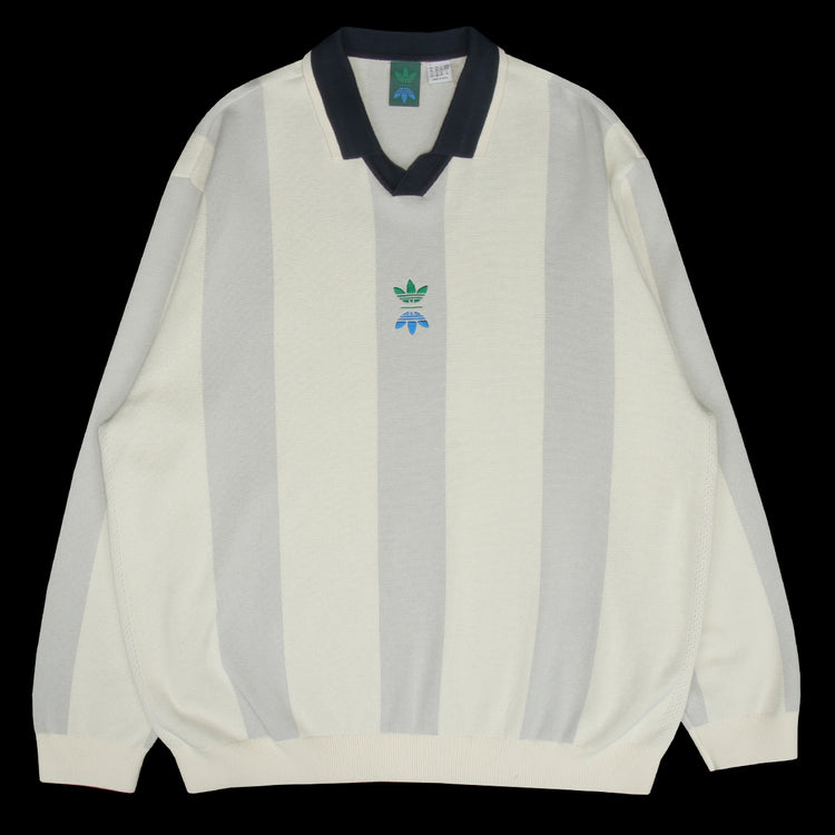 Adidas | Rolling Links L/S Polo Shirt Chalk White