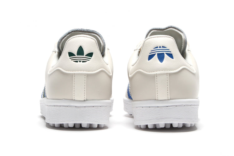 Adidas | Rolling Links Superstar Spikeless Golf Shoe Chalk White Collegiate Green Bluebird