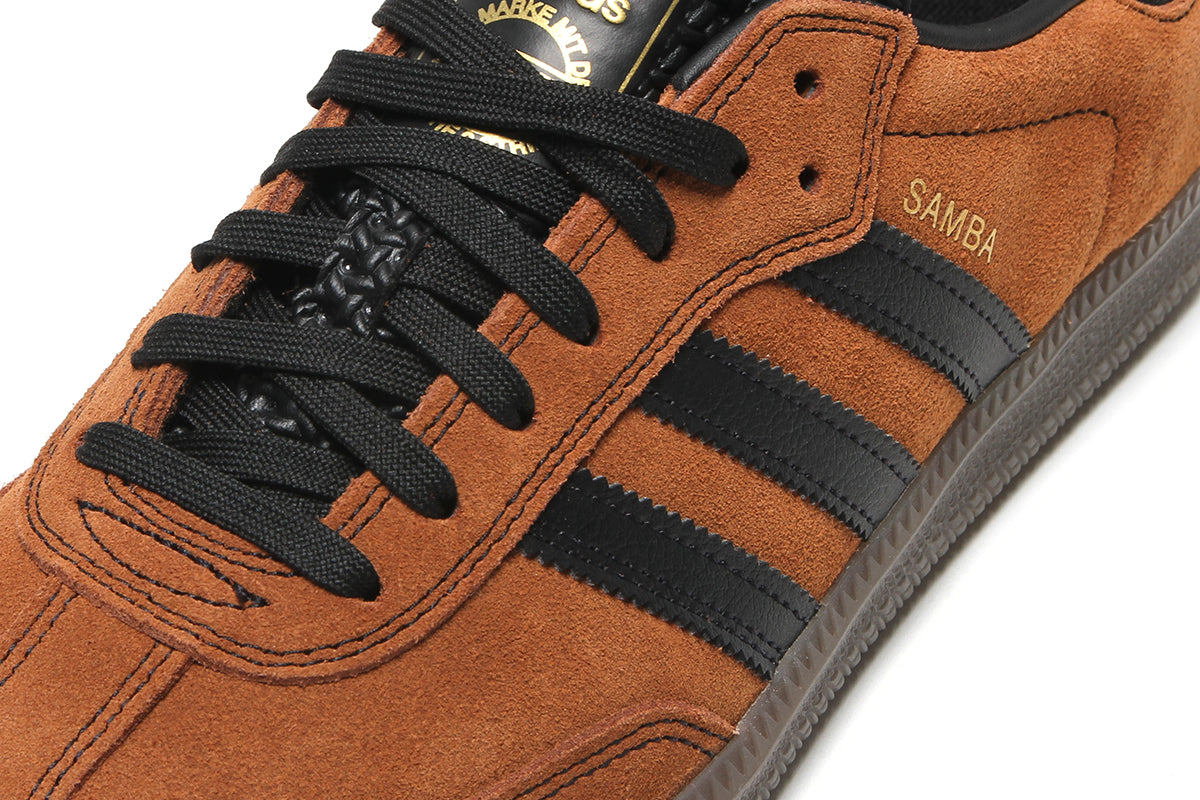 adidas Samba ADV Shoes - Dusky Bronze/Core Black/Gum adidas Samba ADV Shoes - Dusky Bronze/Core Black/Gum