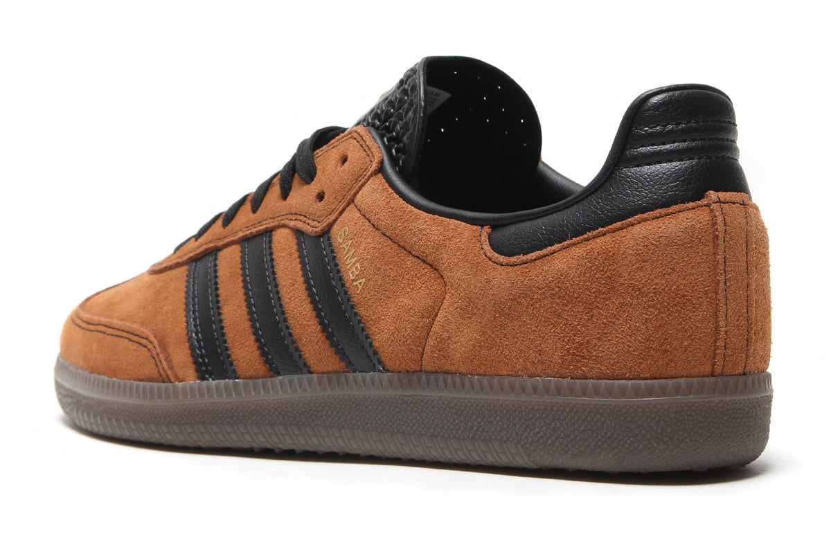 adidas Samba ADV Shoes - Dusky Bronze/Core Black/Gum adidas Samba ADV Shoes - Dusky Bronze/Core Black/Gum