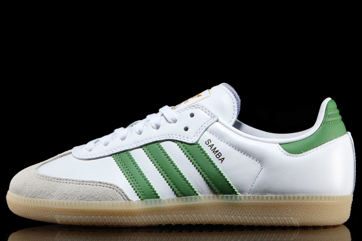 Adidas - Samba ADV
Style # JP8522
Color : Footwear White / Court Green