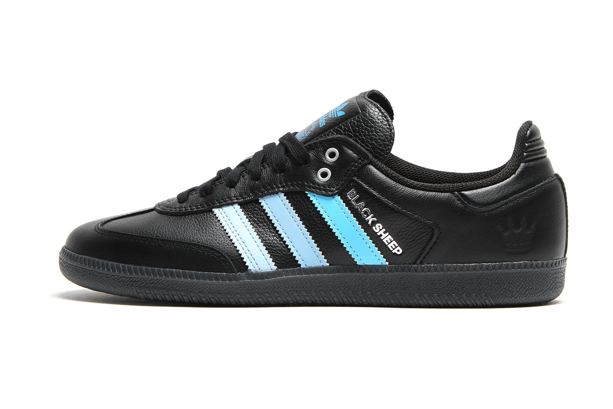 Adidas | Samba ADV x The CLTFC "Blacksheep" Core Black Cyrstal White Ice Blue