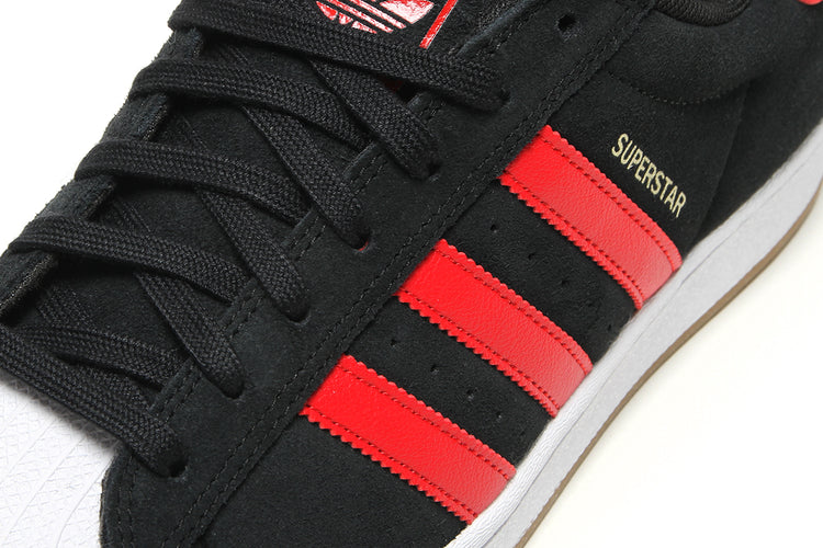 Adidas - Superstar ADV
Style # KI5731
Color : Core Black / Better Scarlet / Cloud White