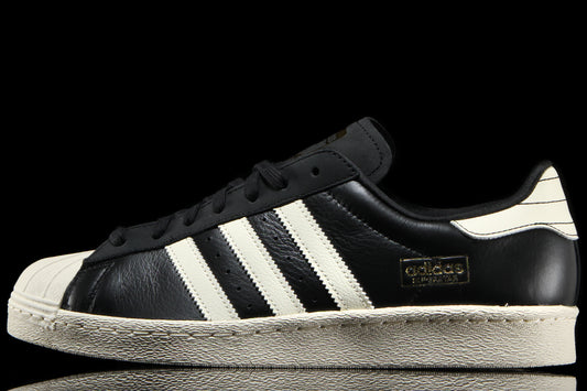 Adidas Skateboarding - Superstar 80 ADV
Style # KK5003
Color : Core Black / Cream White / Gold Metallic
