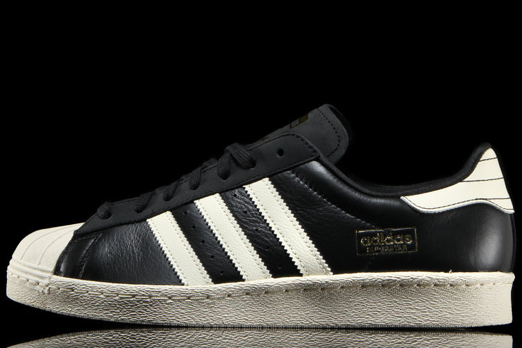 Adidas Skateboarding - Superstar 80 ADV
Style # KK5003
Color : Core Black / Cream White / Gold Metallic