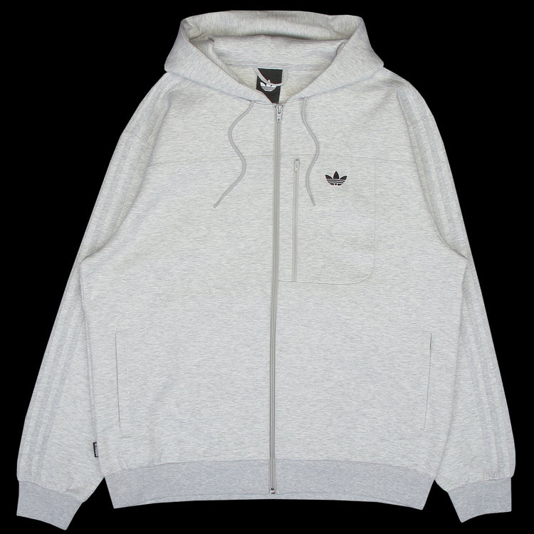 Adidas - Tech Fleece Jacket
Style # JX5436
Color : Light Grey Heather / Black