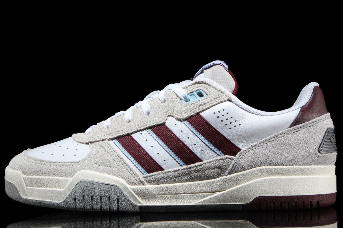 Adidas Skateboarding - Tekkira Cup
Style # HQ4811
Color : Cloud White / Maroon / Clear Sky