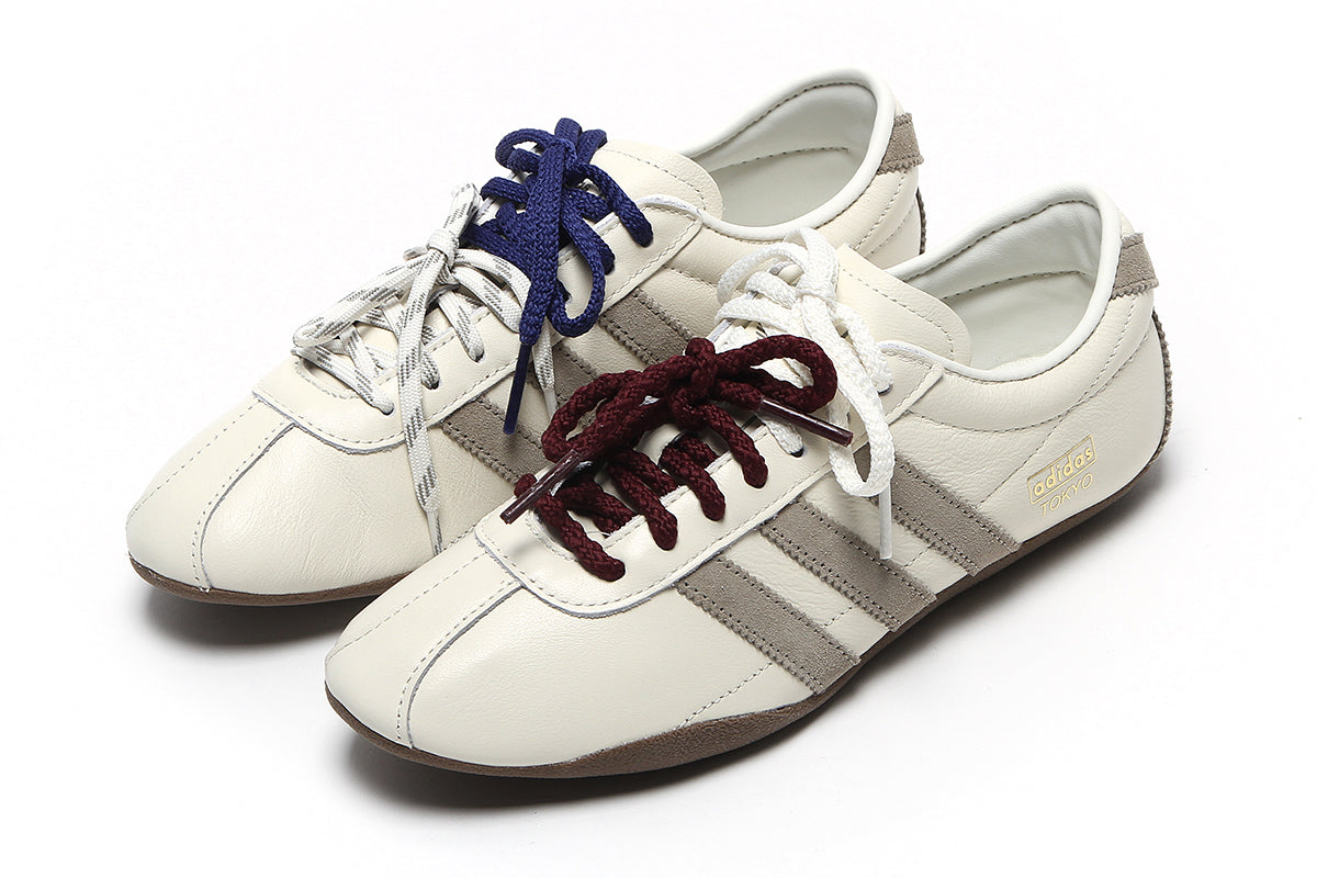 Adidas Originals - Tokyo
Style # KJ7542
Color : Off White / Silver Pebble / Gum
