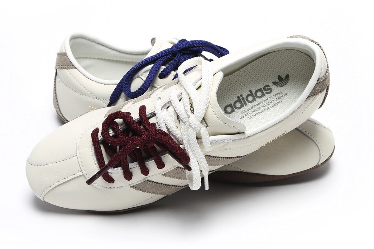 Adidas Originals - Tokyo
Style # KJ7542
Color : Off White / Silver Pebble / Gum