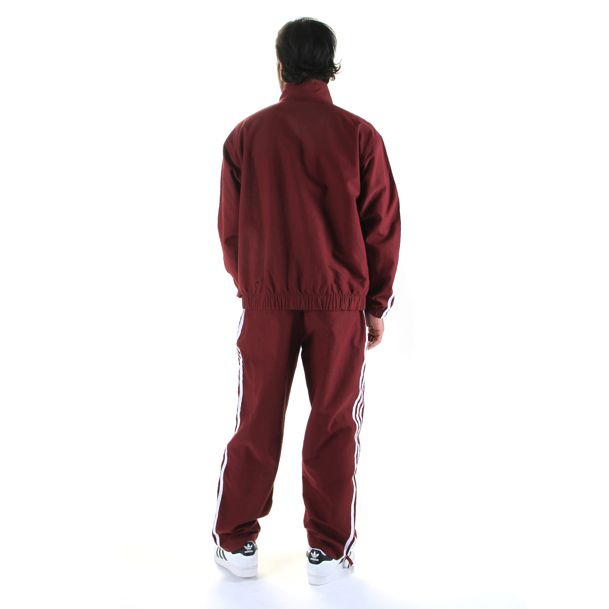 Adidas Skateboarding - Superfire Track Jacket
Style # KS4244
Color : Shadow Red / White

Adidas Skateboarding - Superfire Track Pant
Style # KS4246
Color : Shadow Red / White