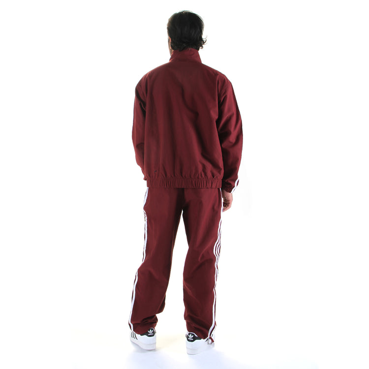 Adidas Skateboarding - Superfire Track Jacket
Style # KS4244
Color : Shadow Red / White

Adidas Skateboarding - Superfire Track Pant
Style # KS4246
Color : Shadow Red / White