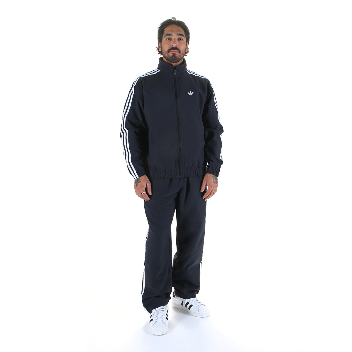 Adidas Skateboarding - Superfire Track Jacket
Style # KS4243
Color : Legend Ink / White

Adidas Skateboarding - Superfire Track Pant
Style # KS4245
Color : Legend Ink / White