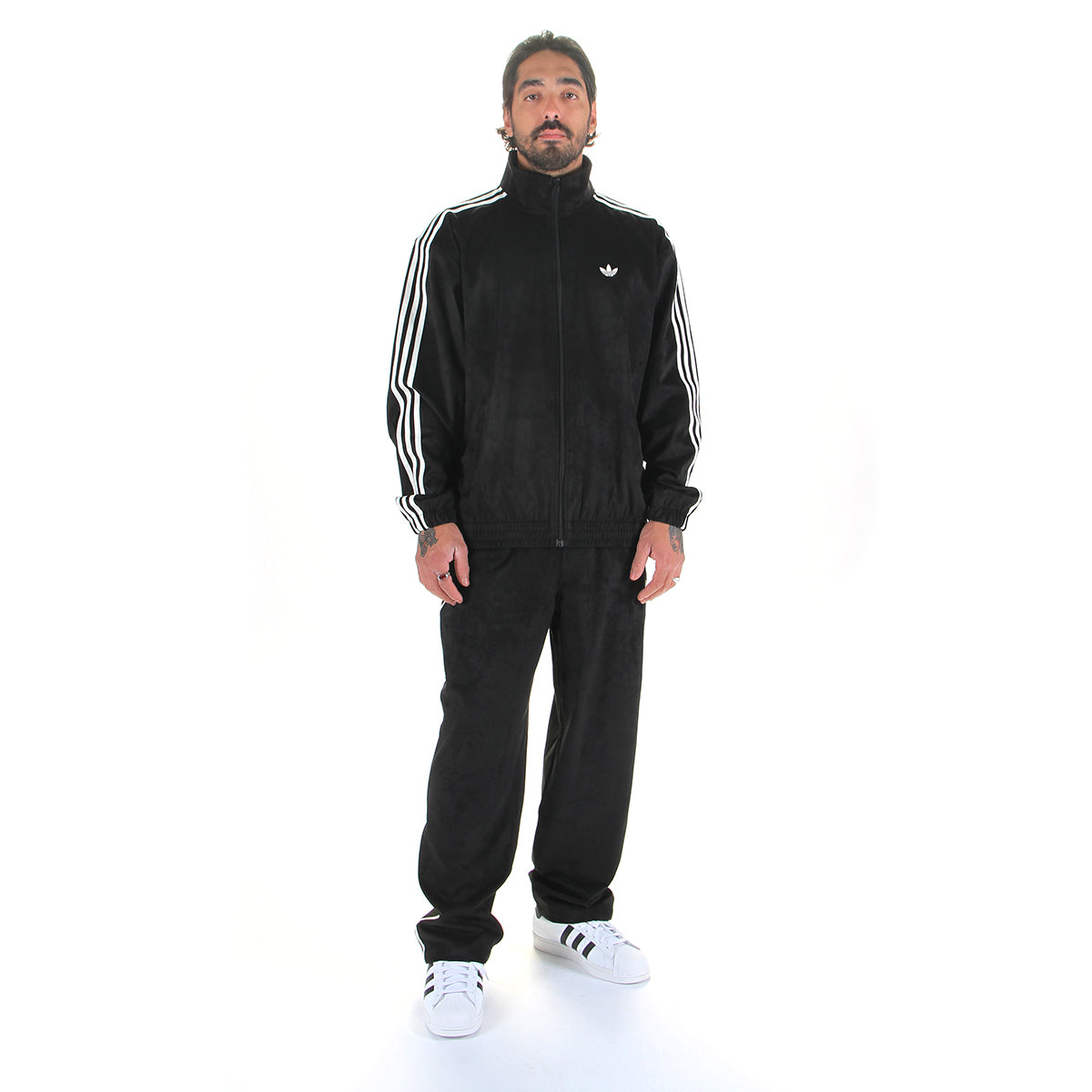 Adidas Skateboarding - Vintage Superfire Track Jacket
Style # KS9189
Color : Black / Cream White

Adidas Skateboarding - Vintage Superfire Track Pant
Style # KS4252
Color : Black / Cream White