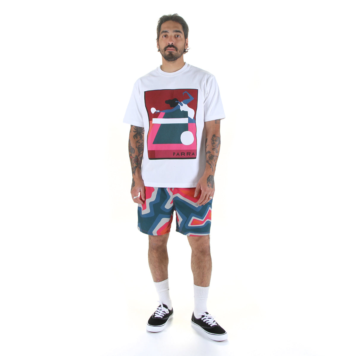 by Parra - Gem Stones Swim Shorts
Style # 55435
Color : Pink