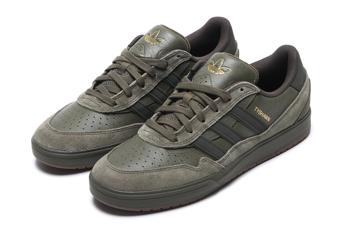 Adidas - Tyshawn II
Style # JQ1132
Color : Olive Strata / Shadow Olive / Gum