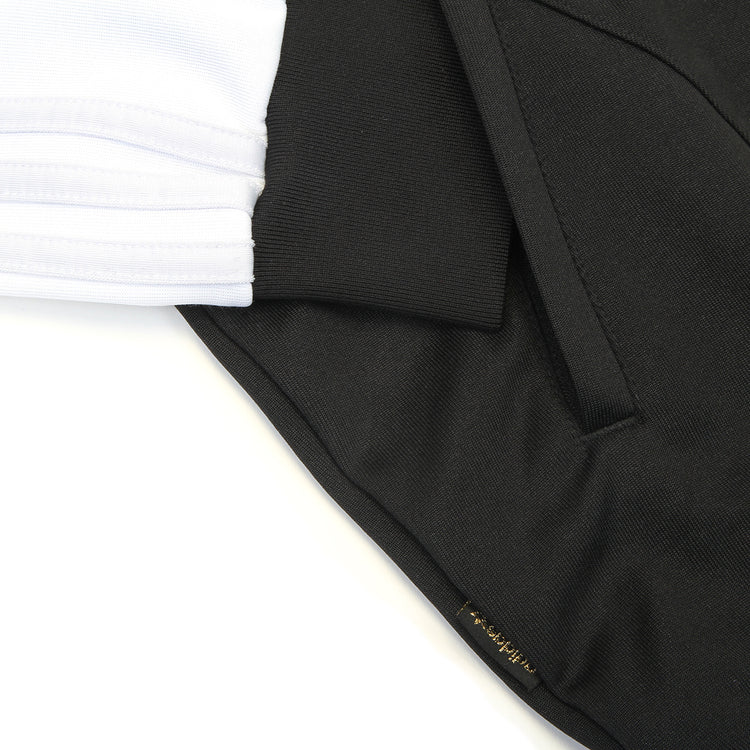 Adidas - Tyshawn Track Jacket
Style # JX5459
Color : Black / White