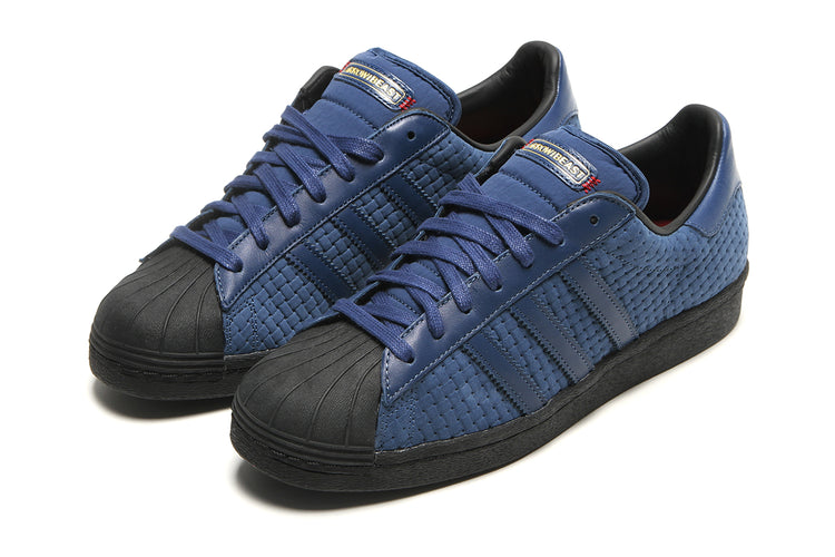 Adidas - Superstar x Arrow & Beast
Style # JS2594
Color : Night Marine / Core Black