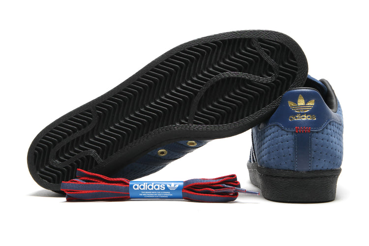 Adidas - Superstar x Arrow & Beast
Style # JS2594
Color : Night Marine / Core Black