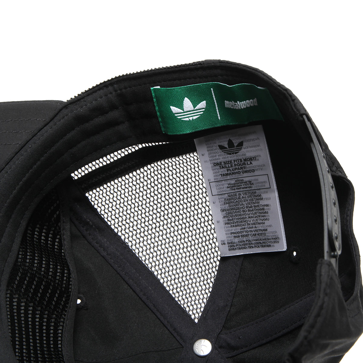 Adidas Originals x Metalwood Hat
Style # JY7386
Color : Black