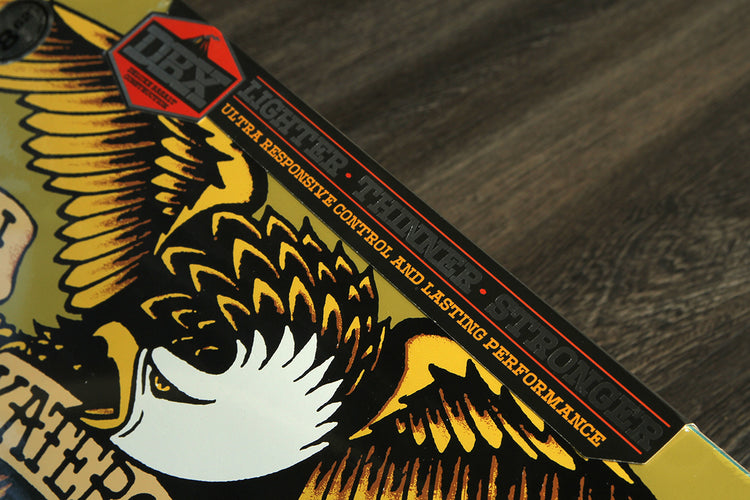 Anti Hero - DBX Eagle Deck
Color : Yellow
Width : 8.62"