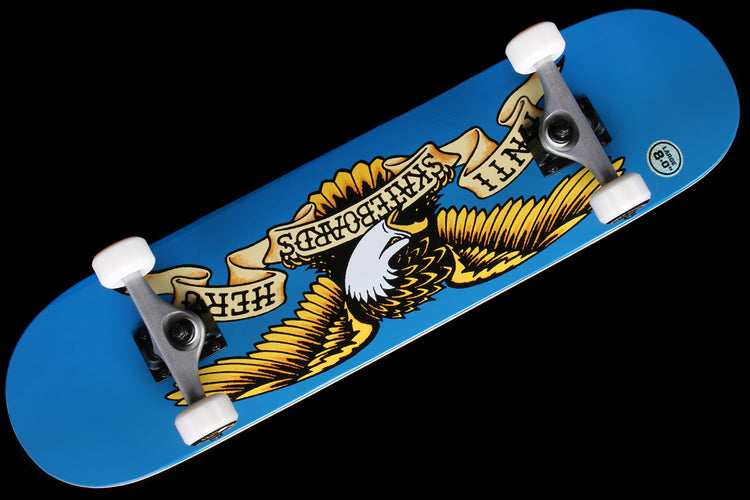 Anti Hero | Classic Eagle Complete Deck
Color : Blue
Size : 8"