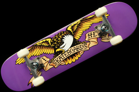 Anti Hero - Eagle Complete Deck
Color : Purple
Width : 7.30"