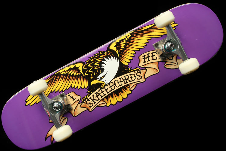 Anti Hero - Eagle Complete Deck
Color : Purple
Width : 7.30"