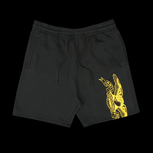 Anti Hero - Basic Eagle Shorts
Color : Black / Yellow