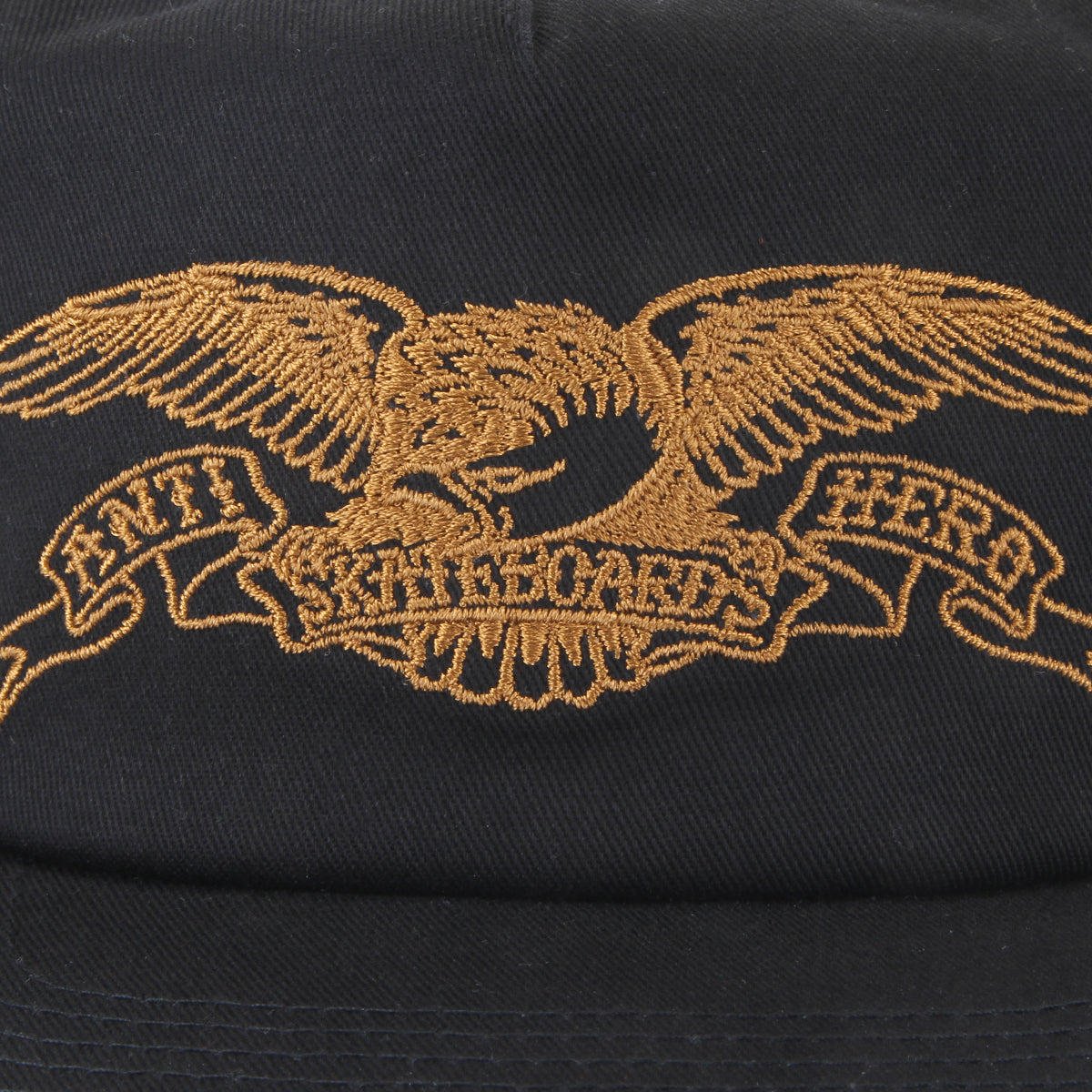 Anti Hero - Basic Eagle Hat
Color : Black / Gold