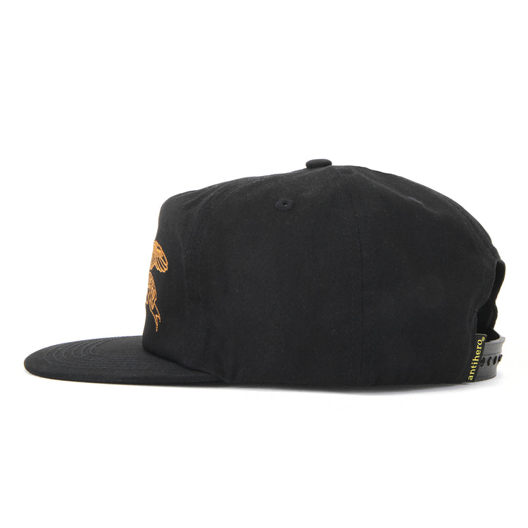 Anti Hero - Basic Eagle Hat
Color : Black / Gold