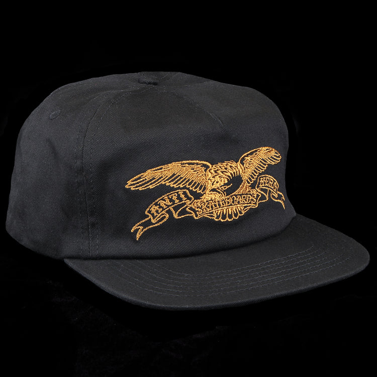 Anti Hero - Basic Eagle Hat
Color : Black / Gold