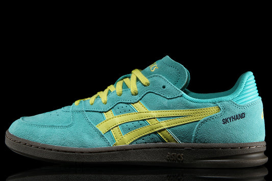 Asics | Skyhand OG
Style # 1203A452.301
Color : Waterfall / Lemon Spark