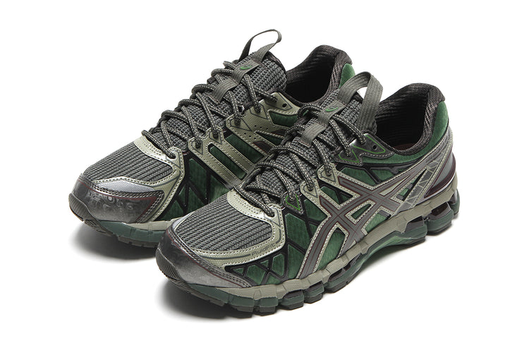 Asics - UB10-S Gel-Kayano 20
Style # 1203A664.300
Color : Moss / Gunmetal