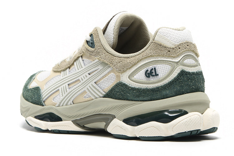 Asics - Gel-NYC 2.0
Style # 1203B079.100
Color : Cream / Dusty Fern