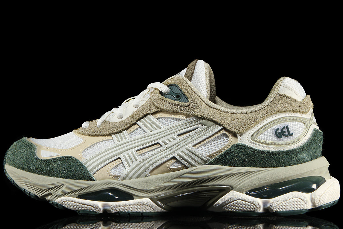 Asics - Gel-NYC 2.0
Style # 1203B079.100
Color : Cream / Dusty Fern