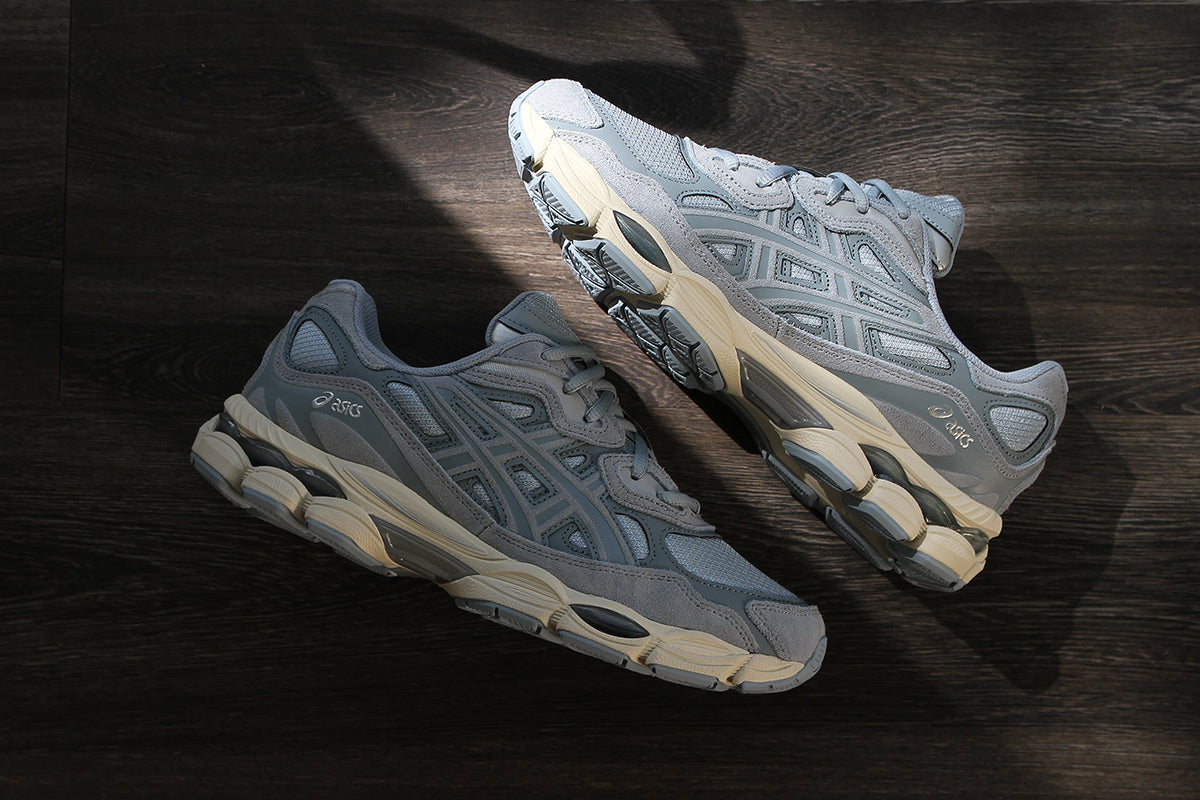 Asics - Gel-NYC
Style # 1203A739.400
Color : Dolphin Grey / Fjord Grey