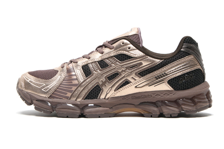 Asics - Gel-Kayano 12.1
Style # 1203B075.201
Color : Cocoa Powder / Rose Gold