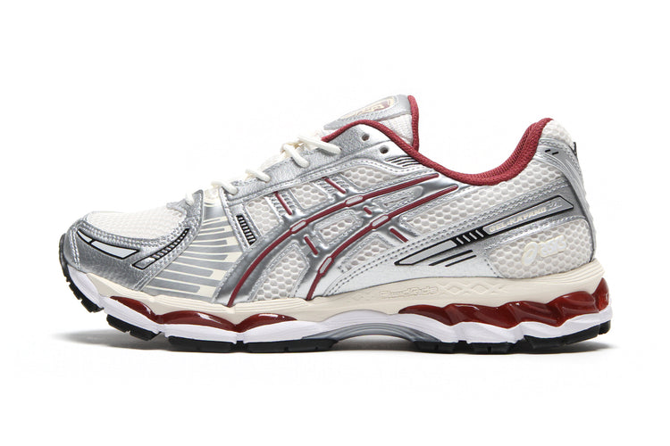 Asics - Gel-Kayano 12.1
Style # 1203A759.102
Color : Cream / Pure Silver