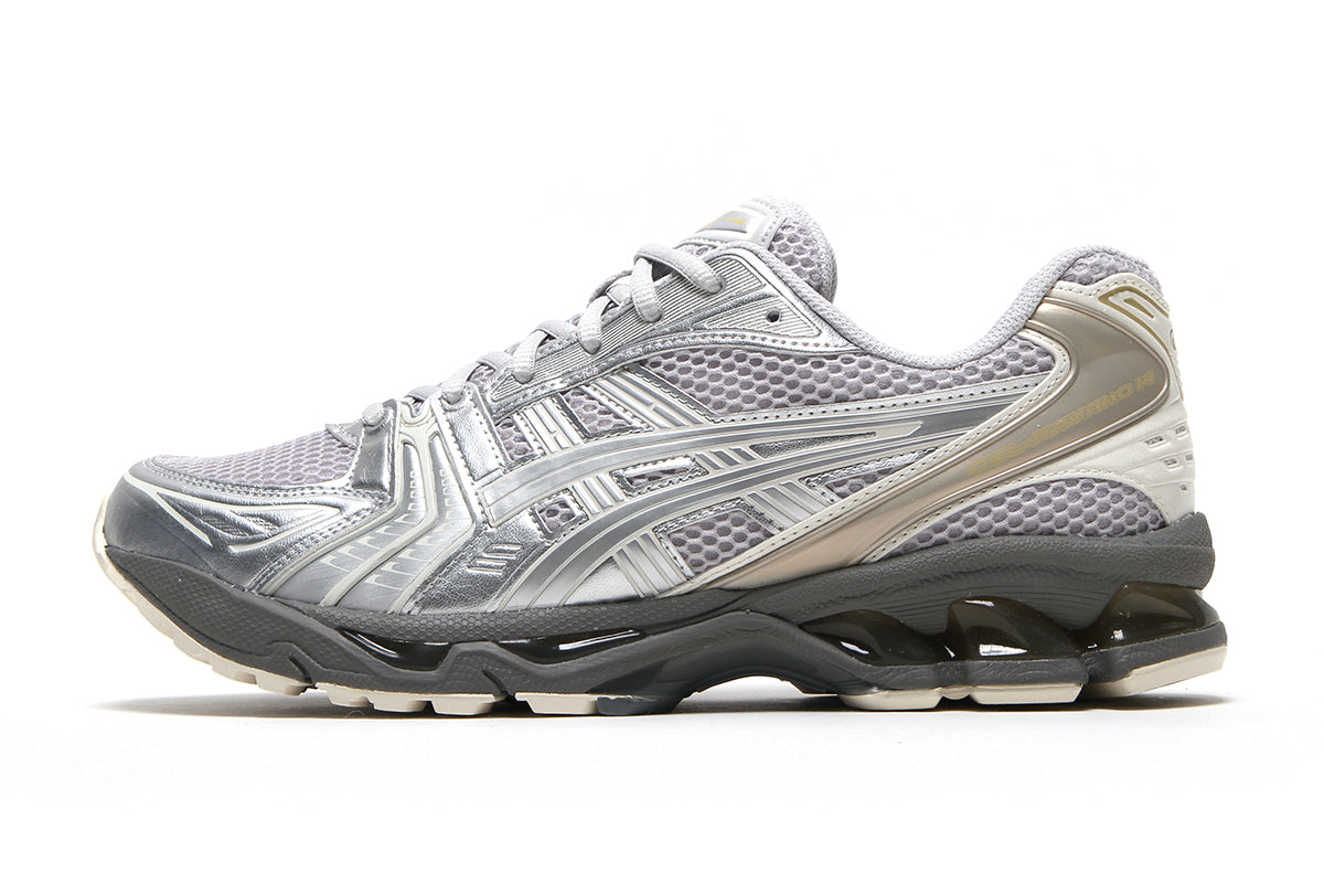 Asics - Gel-Kayano 14
Style # 1203A537.025
Color : Concrete/Pure Silver