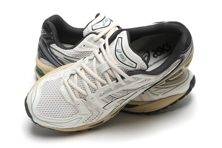 Asics - Gel-Kayano 14
Style # 1203A537.113
Color : Cream / Obsidian Grey