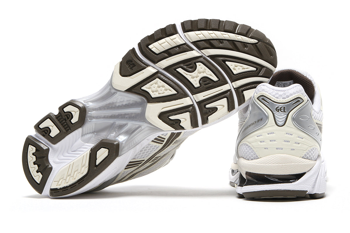 Asics - Gel-Kayano 14
Style # 1203A537.111
Color : White / Ivory
