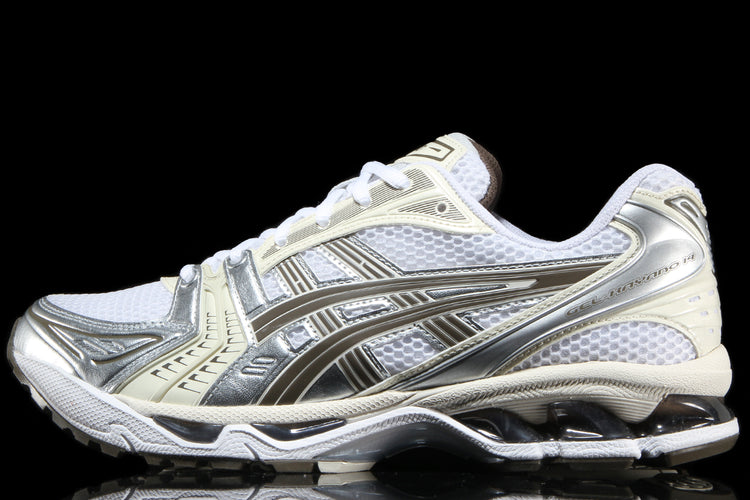 Asics - Gel-Kayano 14
Style # 1203A537.111
Color : White / Ivory