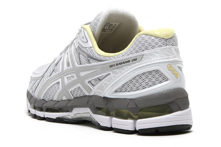 Asics - Gel-Kayano 20
Style # 1203A388.022
Color : Glacier Grey / Glacier Grey