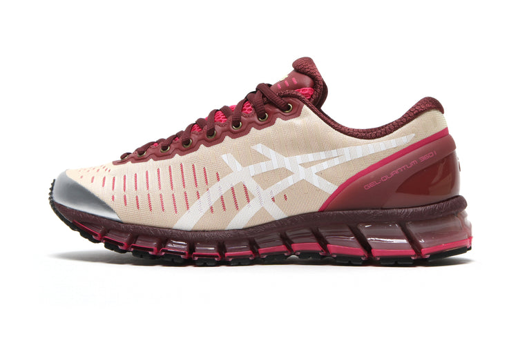 Asics - Gel-Quantum 360 I x Above The Clouds
Style # 1203A823.750
Color : Soft Yellow / Brisket Red