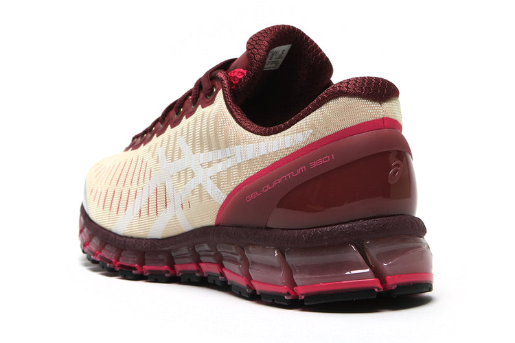 Asics - Gel-Quantum 360 I x Above The Clouds
Style # 1203A823.750
Color : Soft Yellow / Brisket Red