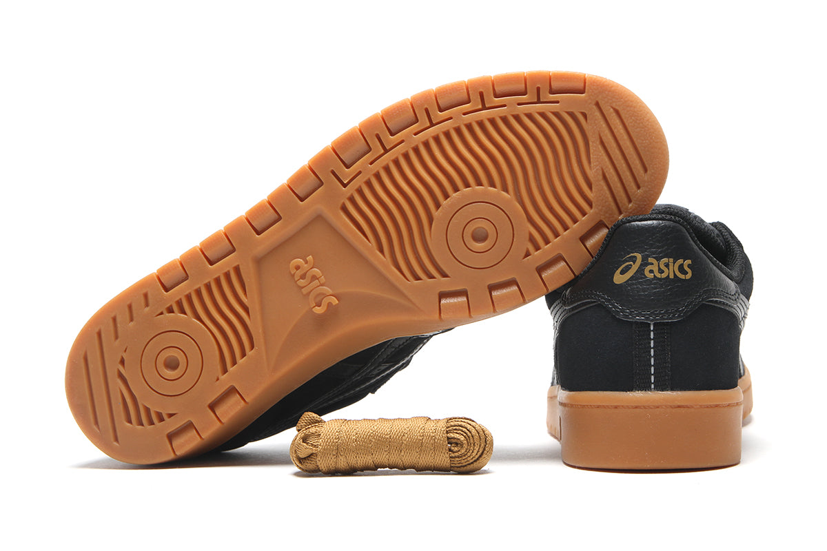 Asics Skateboarding - Japan Pro
Style # 1201A920.003
Color : Black / Tan Presidio