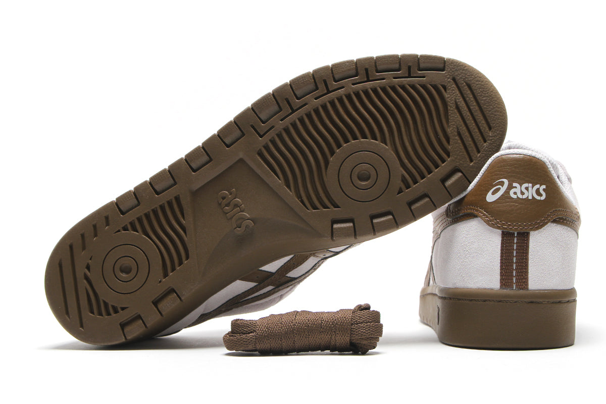 Asics Skateboarding - Japan Pro
Style # 1201A920.021
Color : Cloud Grey / Brown Storm