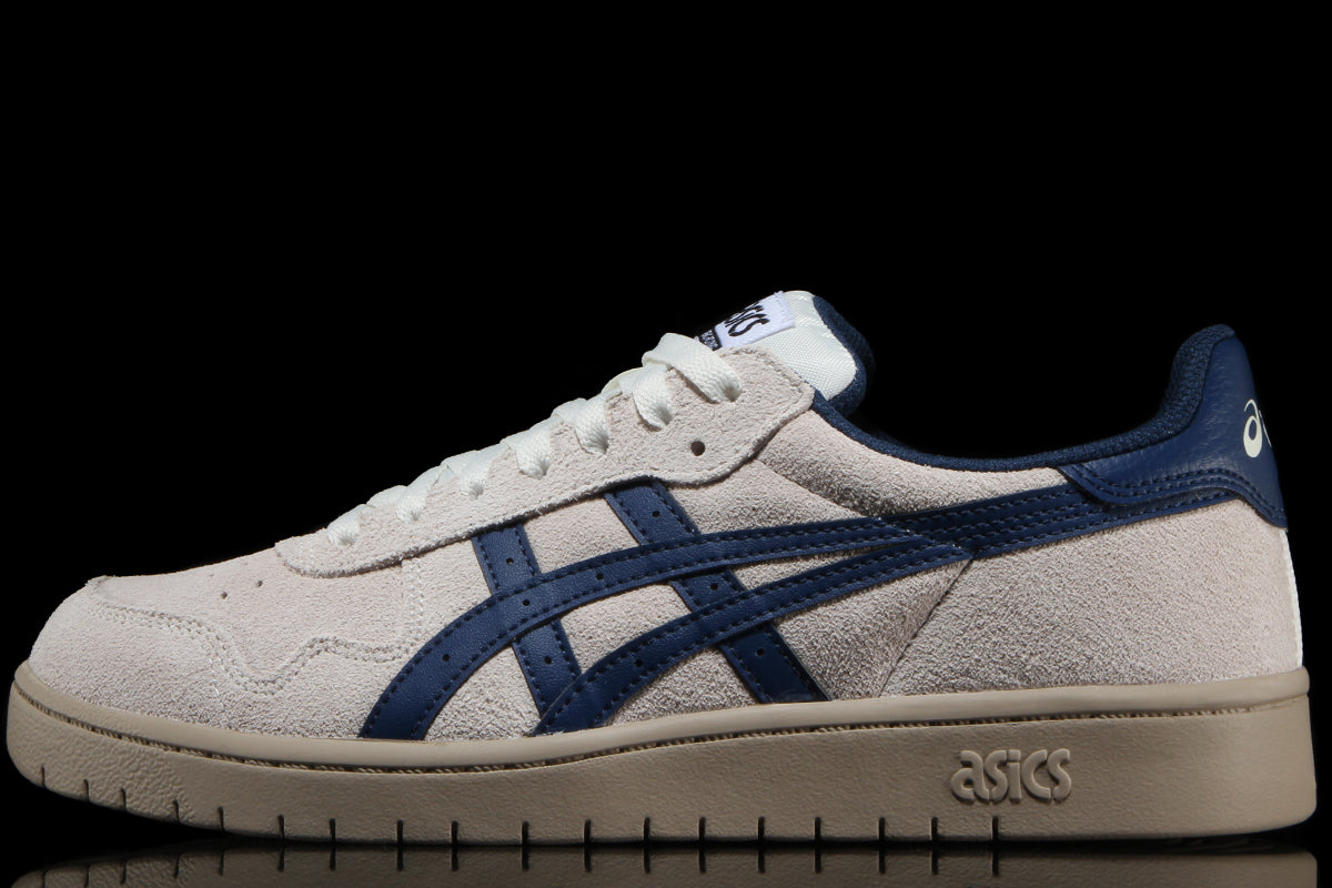 Asics Skateboarding - Japan Pro
Style # 1201A920.101
Color : Cream / Independence Blue