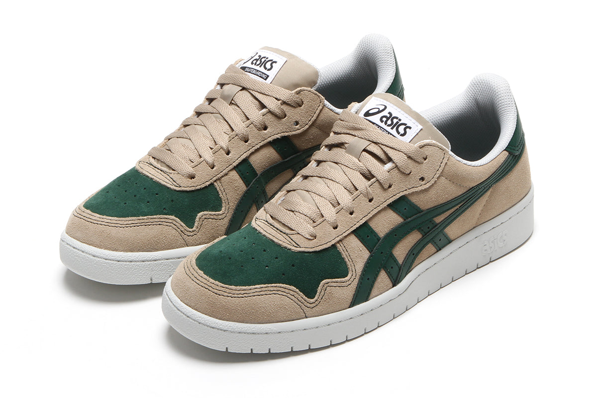 Asics Skateboarding - Japan Pro
Style # 1201A920.203
Color : Wood Crepe / Evergreen